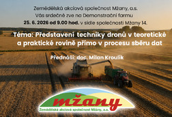 Demonstrační farma 29.5.2026